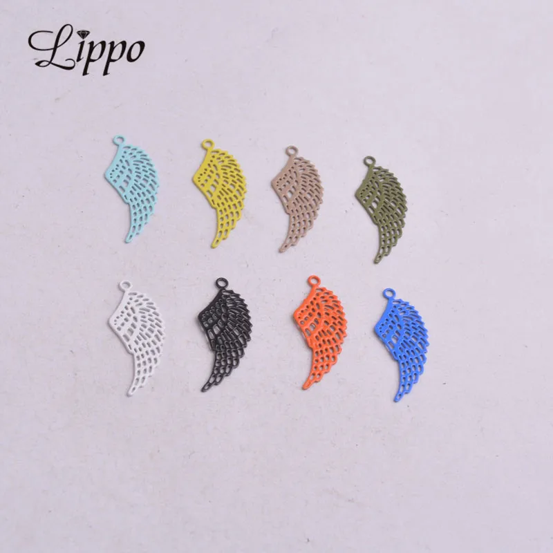 100pcs AC4580 9mm*22mm Wings Charms Colorful Articles Animals Wings Pendants Diy Jewelry Findings
100pcs AC4580 9mm*22mm Wings Charms Colorful Articles Animals Wings Pendants Diy Jewelry Findings