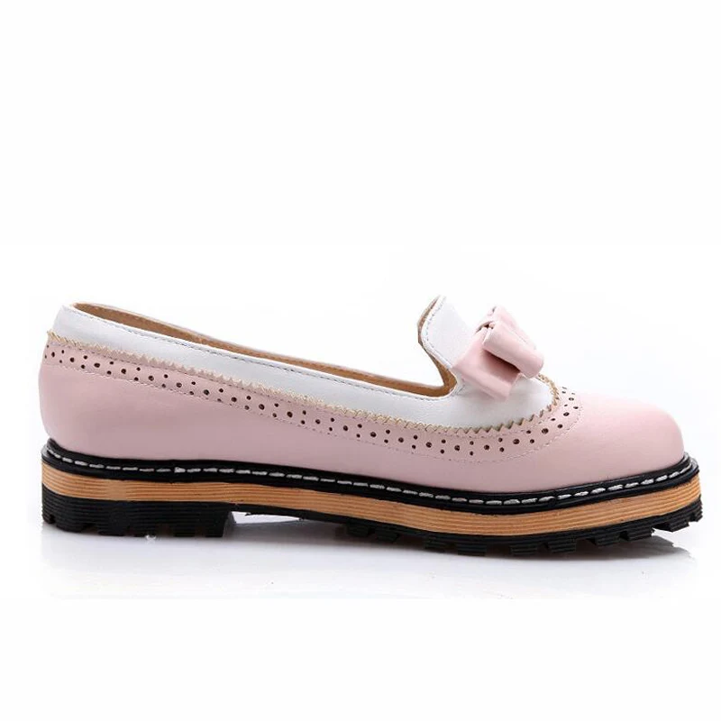 XingDeng Plus Size 34-43 Women Shoes Sweet Bowtie Ladies Flat Heel Spring European Student Round Toe Candy Color Ladies Shoes
XingDeng Plus Size 34-43 Women Shoes Sweet Bowtie Ladies Flat Heel Spring European Student Round Toe Candy Color Ladies Shoes