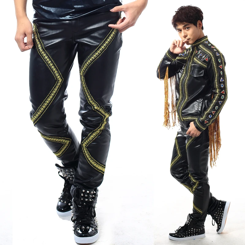 S-5XL!!! 2018 The new design of cultivate one's morality nightclub stage male singer men's wear lea The singer's clo
S-5XL!!! 2018 The new design of cultivate one's morality nightclub stage male singer men's wear lea The singer's clo
