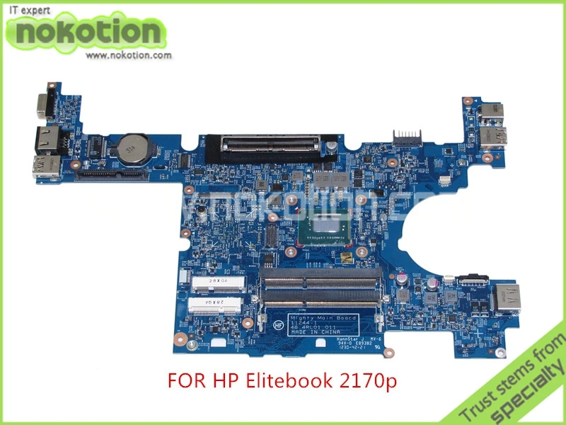 NOKOTION Latop motherboard for hp Elite Book 2170P Mighty Main Board 11244-1 48.4RL01.011 SR0N9 Core i3-3217U
NOKOTION Latop motherboard for hp Elite Book 2170P Mighty Main Board 11244-1 48.4RL01.011 SR0N9 Core i3-3217U