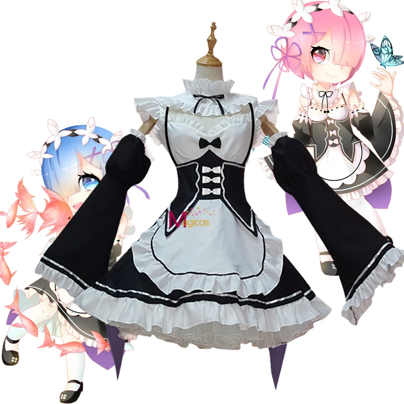 Аниме Re Zero Kara Hajimeru Isekai Seikatsu Ramu Ram Remu Rem костюм для костюмированной вечеринки платье для горничной фартук наряд Униформа Костюмы
Аниме Re Zero Kara Hajimeru Isekai Seikatsu Ramu Ram Remu Rem костюм для костюмированной вечеринки платье для горничной фартук наряд Униформа Костюмы