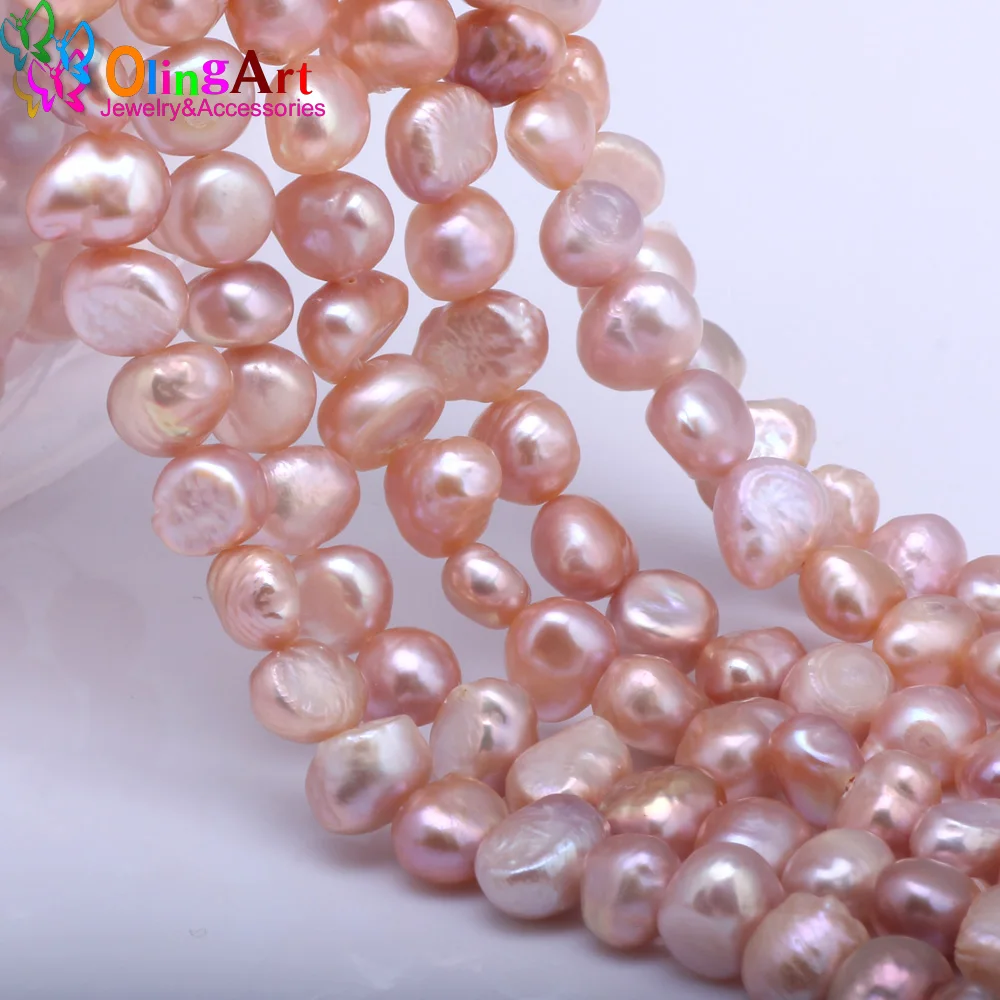 OlingArt between 7-8MM 1string Lavender color irregular oval beads DIY Bracelet earrings choker Jewelry Making NEW
OlingArt between 7-8MM 1string Lavender color irregular oval beads DIY Bracelet earrings choker Jewelry Making NEW