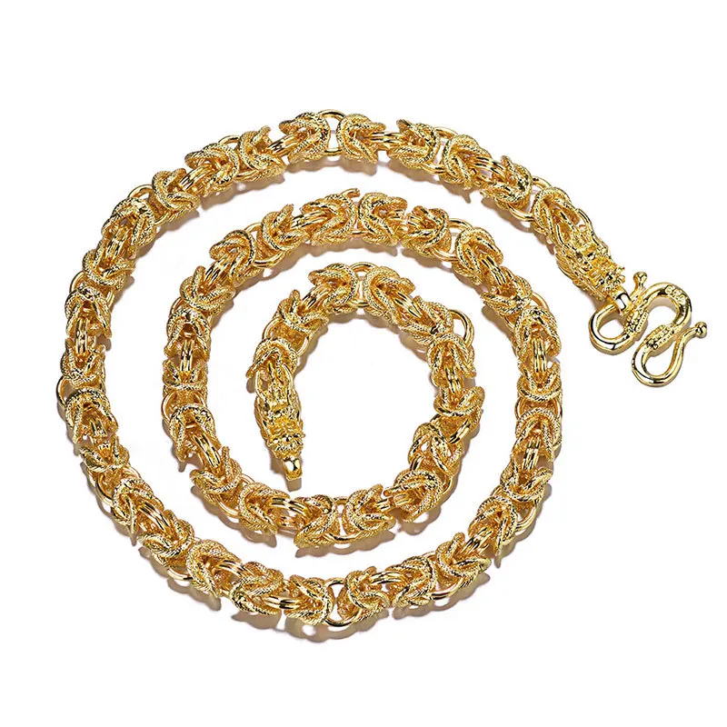 Gold Dragon Head Bracelet for Men Cloth Bibcock Bracelet Gold Fashion Jewelry Necklace Sand Gold Punk Jewelry
Gold Dragon Head Bracelet for Men Cloth Bibcock Bracelet Gold Fashion Jewelry Necklace Sand Gold Punk Jewelry