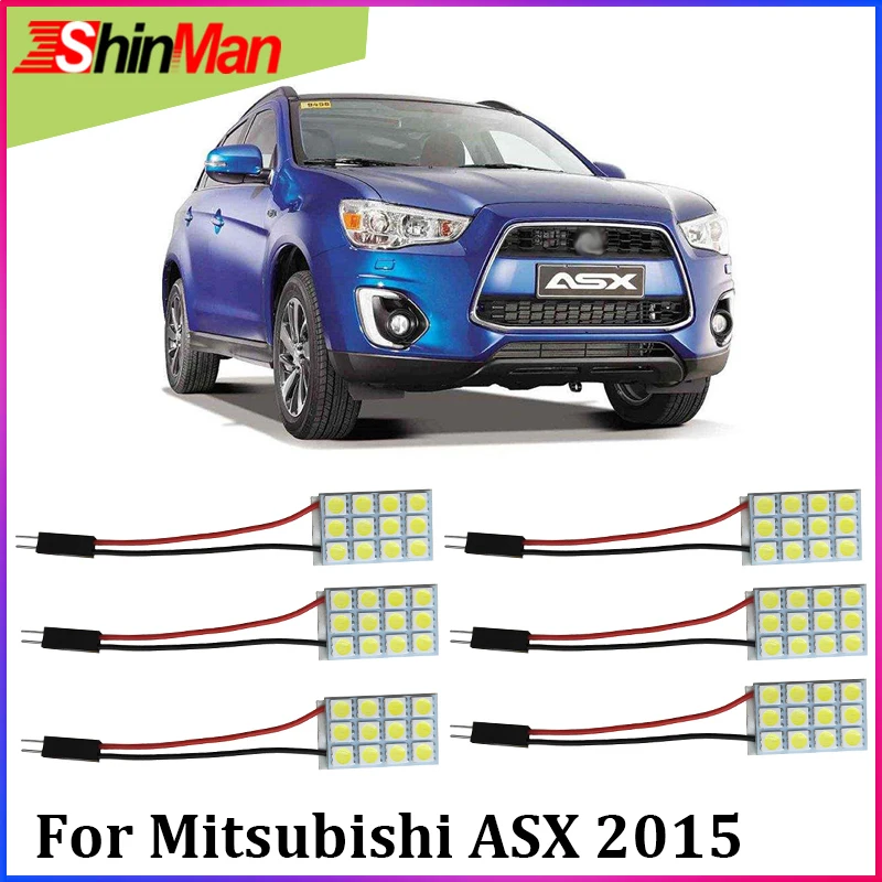 ShinMan 6pcs LED CAR Light Car LED Interior Car lighting For Mitsubishi Asx LED Interior Light kit 2010-2015 Accessories
ShinMan 6pcs LED CAR Light Car LED Interior Car lighting For Mitsubishi Asx LED Interior Light kit 2010-2015 Accessories