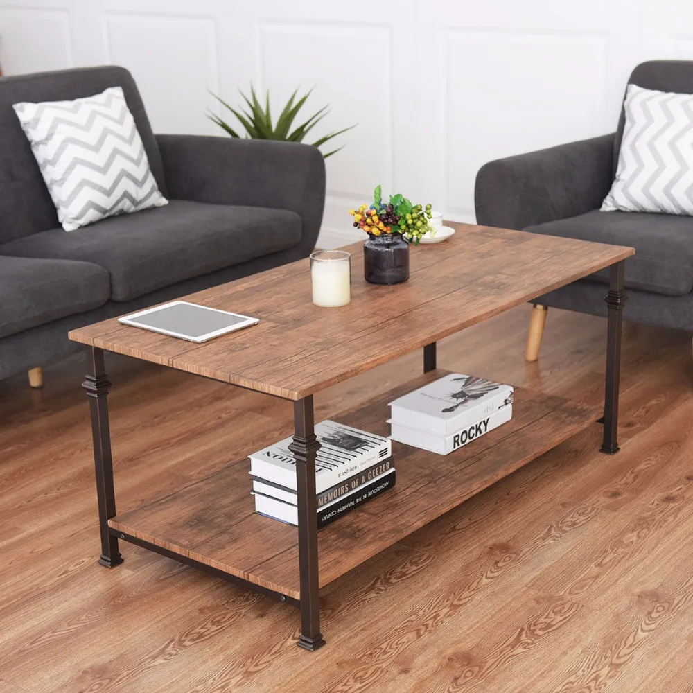 Giantex 2 Tier Coffee Accent End Table Sofa Side Living Room Furniture W/Storage shelf Home Furniture HW58269
Giantex 2 Tier Coffee Accent End Table Sofa Side Living Room Furniture W/Storage shelf Home Furniture HW58269