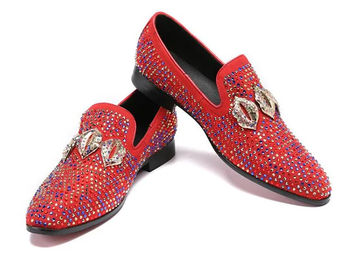 Fashion rhinestone round toe slip-on Hot drilling flat business casual trend rivet chains men's shoes personality shoes
Fashion rhinestone round toe slip-on Hot drilling flat business casual trend rivet chains men's shoes personality shoes