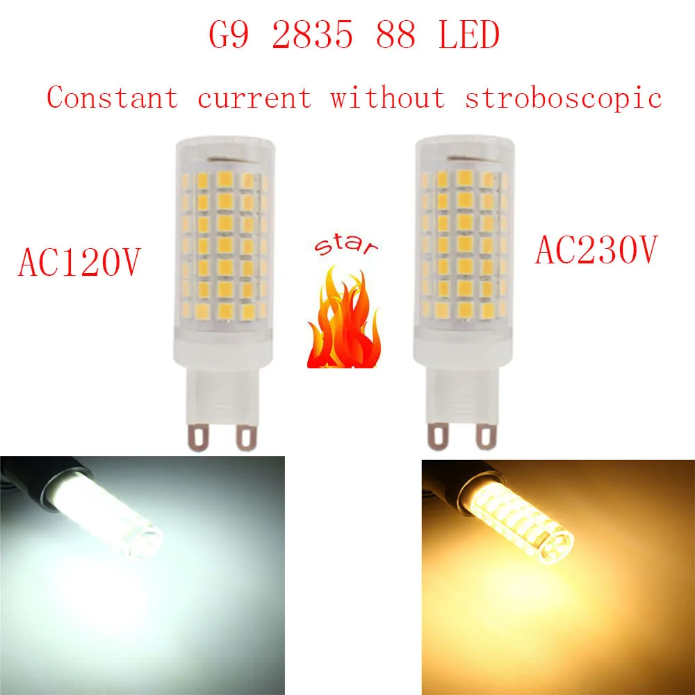 5 шт. G9 AC230V 220V 110V 120V 2835 SMD 88 светодиодный s постоянный ток без стробоскопа яркая лампа керамическая светодиодная светодиодный Лампа галогенная лампа
5 шт. G9 AC230V 220V 110V 120V 2835 SMD 88 светодиодный s постоянный ток без стробоскопа яркая лампа керамическая светодиодная светодиодный Лампа галогенная лампа
