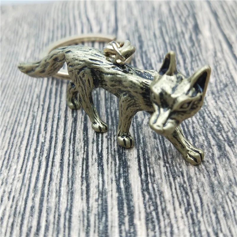 New 3D Fox Key Chains Fashion 3D Fox Jewellery Trendy 3D Fox Car Keychain Bag Keyring For Women Men
New 3D Fox Key Chains Fashion 3D Fox Jewellery Trendy 3D Fox Car Keychain Bag Keyring For Women Men