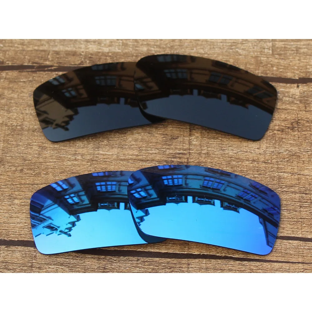 Vonxyz 2 Pairs Stealth Black & Ice Mirror Polarized Replacement Lenses for-Oakley Gascan Frame
Vonxyz 2 Pairs Stealth Black & Ice Mirror Polarized Replacement Lenses for-Oakley Gascan Frame