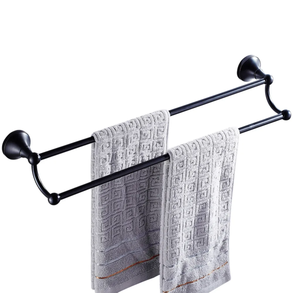 Leyden Oil Rubbed Bronze Brass Double Towel Bars Black Wall Mounted Bathroom Towel Rack Holder Towel Shelf Bathroom Accessories
Leyden Oil Rubbed Bronze Brass Double Towel Bars Black Wall Mounted Bathroom Towel Rack Holder Towel Shelf Bathroom Accessories