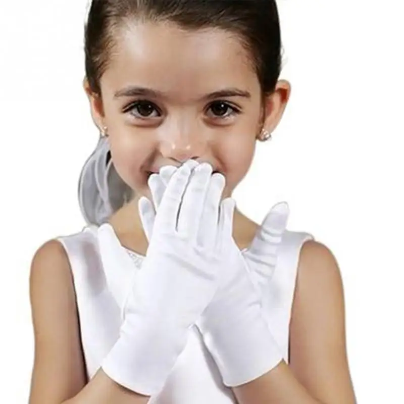 2019 NEW HOT SALES Kid Gloves White Short Satin Feel Boy Hold Flower Girl Performance Dance Elastic Gloves
2019 NEW HOT SALES Kid Gloves White Short Satin Feel Boy Hold Flower Girl Performance Dance Elastic Gloves