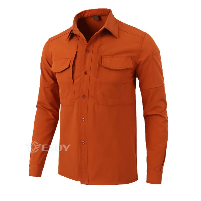 Men Outdoor Sports Shirts Fashion Casual Warm Solid Long Sleeve Shirt Quality Anti-wear Hunting Hiking Military tactical shirt
Men Outdoor Sports Shirts Fashion Casual Warm Solid Long Sleeve Shirt Quality Anti-wear Hunting Hiking Military tactical shirt