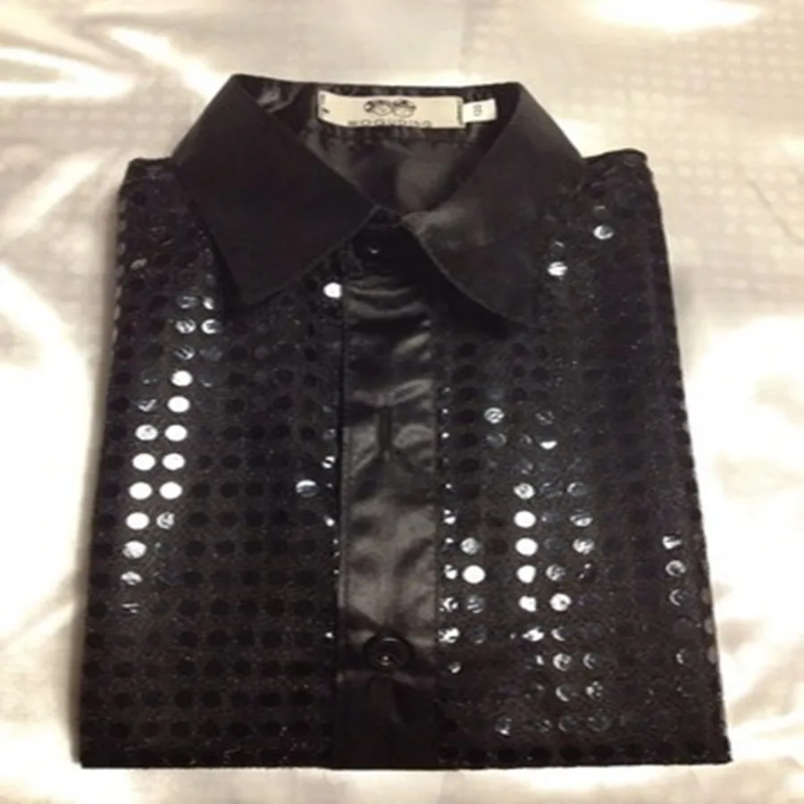 Children's Show Shirt Sparkling Sequins Stage Costumes Dancing Chorus Shirt Men Show
Children's Show Shirt Sparkling Sequins Stage Costumes Dancing Chorus Shirt Men Show