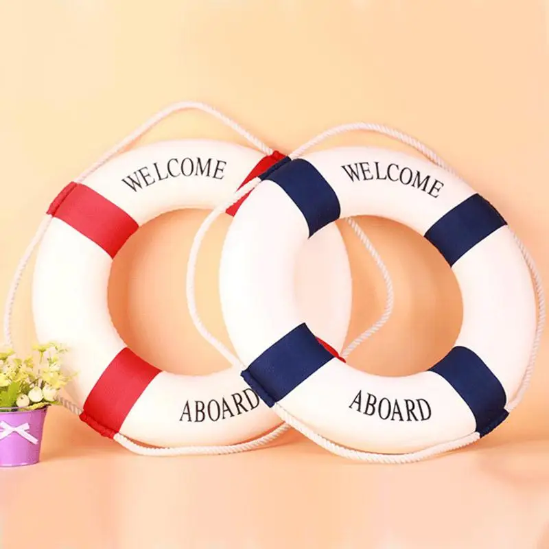 Mediterranean Nautical DIY Life Buoy Wall ornament "Welcome" Aboard Life Buoy Style Decorative Home Marine Beach Wall Boat Decor
Mediterranean Nautical DIY Life Buoy Wall ornament "Welcome" Aboard Life Buoy Style Decorative Home Marine Beach Wall Boat Decor
