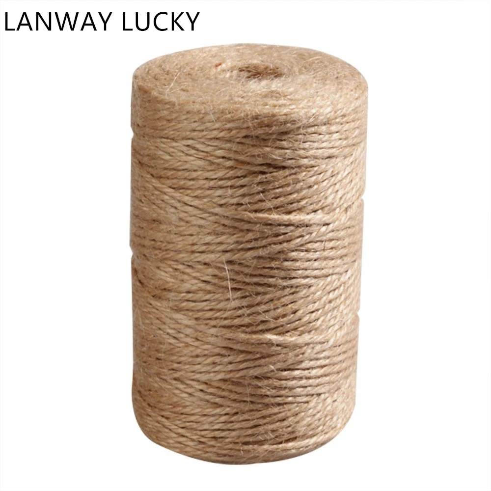 Jute Hemp Rope String Hessian Burlap Twisted Cords DIY Twine Handmade Jewelry Accessory Necklace Decorative Wedding 360 FT 100m
Jute Hemp Rope String Hessian Burlap Twisted Cords DIY Twine Handmade Jewelry Accessory Necklace Decorative Wedding 360 FT 100m