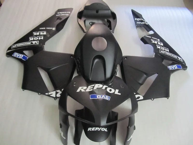 Injection mold motorcycle fairing kit for Honda CBR600RR 2005 2006 matte black REPSOL plastic fairings set CBR600 RR 05 06 XF19
Injection mold motorcycle fairing kit for Honda CBR600RR 2005 2006 matte black REPSOL plastic fairings set CBR600 RR 05 06 XF19