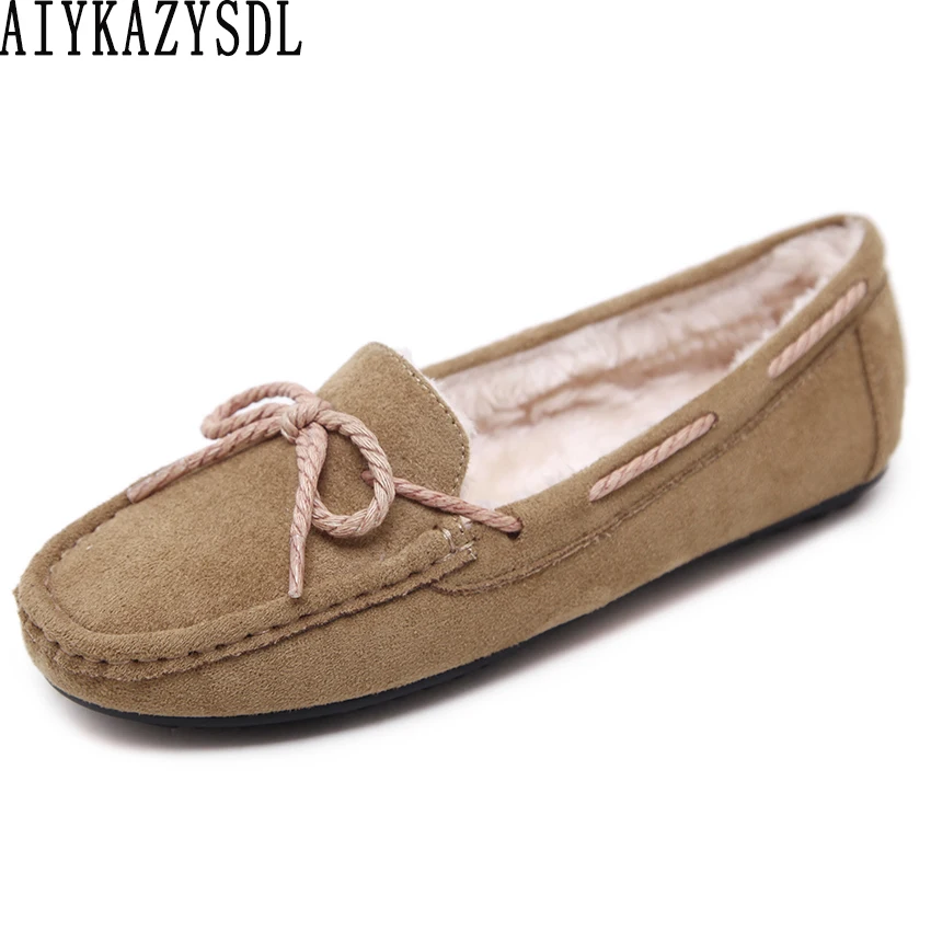 AIYKAZYSDL Women Concise Casual Flats Square Toe Soft Comfort Shoes Bowtie Faux Fur Plush Boat Shoes Winter Warm Flats Comfort
AIYKAZYSDL Women Concise Casual Flats Square Toe Soft Comfort Shoes Bowtie Faux Fur Plush Boat Shoes Winter Warm Flats Comfort