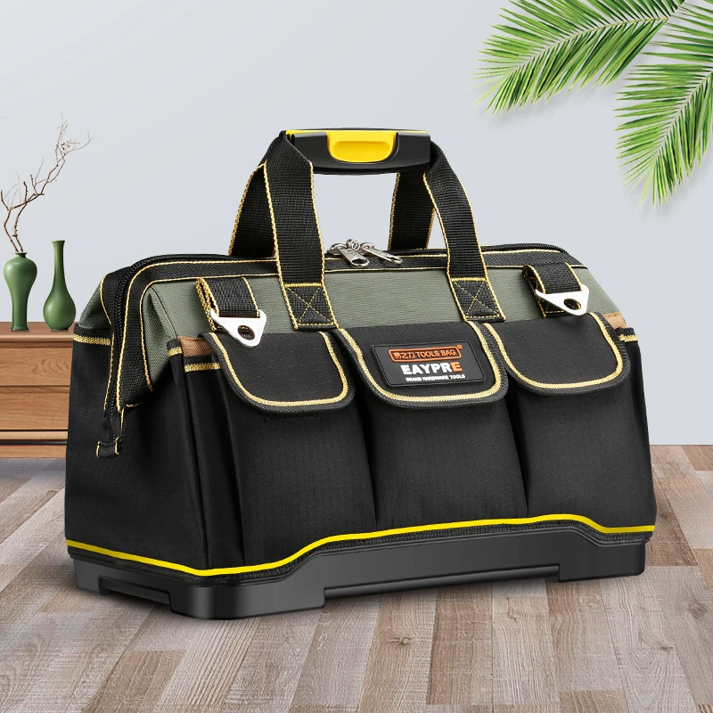 New 2019 Tool bags 13" 16"18 20"1680 D Oxford Cloth bag Top Wide Mouth Electrician bags
New 2019 Tool bags 13" 16"18 20"1680 D Oxford Cloth bag Top Wide Mouth Electrician bags