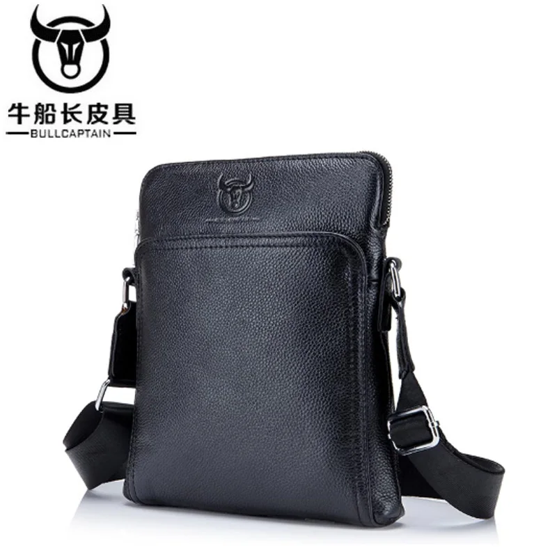 BULLCAPTAIN New Fashion Men Bag Genuine Leather Messenger Bag Business Casual Briefcase Crossbody bag male shoulder bag Black
BULLCAPTAIN New Fashion Men Bag Genuine Leather Messenger Bag Business Casual Briefcase Crossbody bag male shoulder bag Black