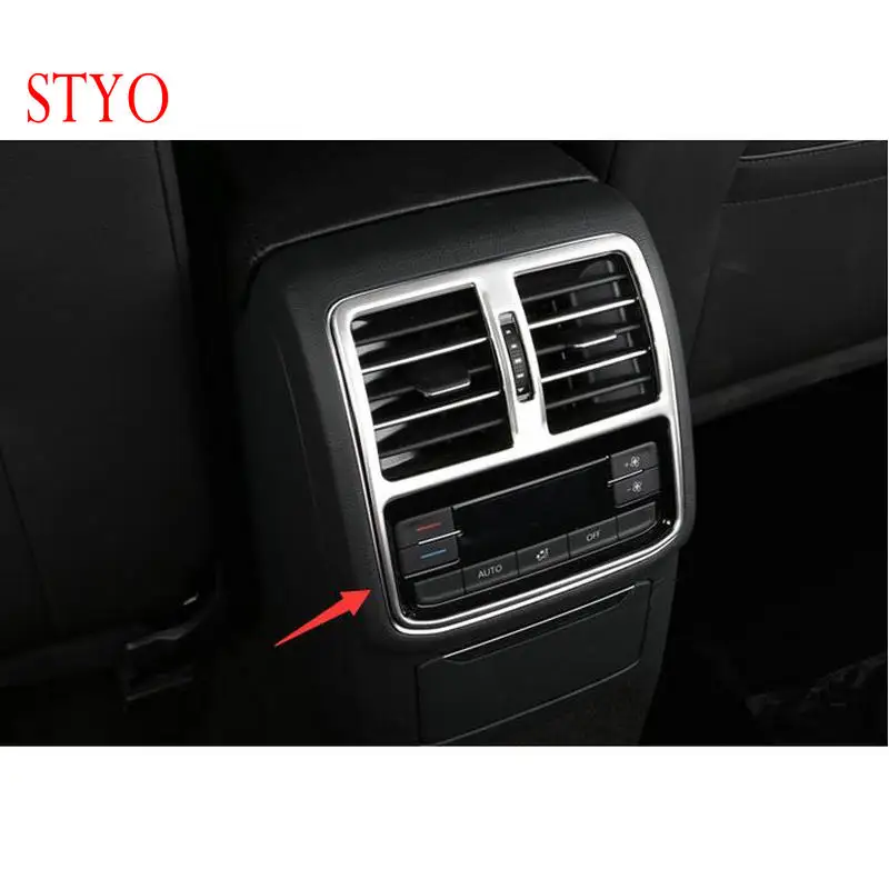 STYO Car Stainless Interior Rear Air Condition Vent Outlet Cover Trim For VW ARTEON 2018 2019 CC 2019
STYO Car Stainless Interior Rear Air Condition Vent Outlet Cover Trim For VW ARTEON 2018 2019 CC 2019