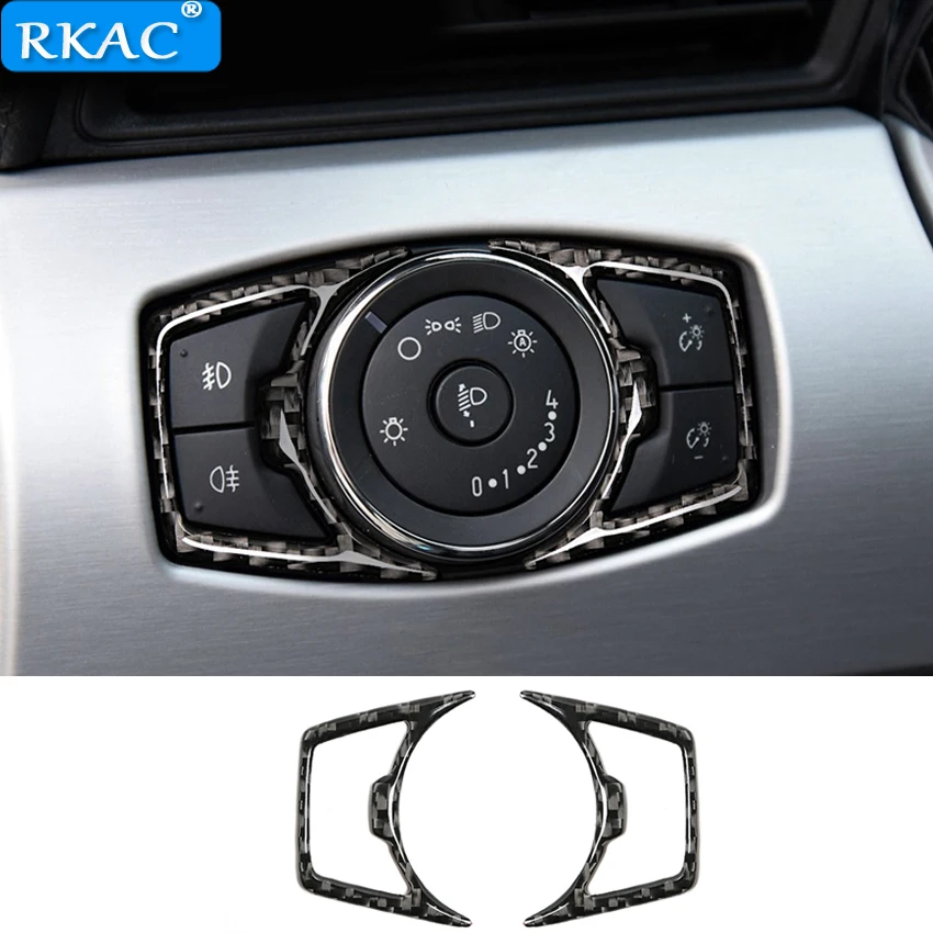 RKAC For Ford Mustang Carbon Fiber Headlight Switch Cover Trim Sticker Car Styling 2015 2016 2017 Interior Accessories
RKAC For Ford Mustang Carbon Fiber Headlight Switch Cover Trim Sticker Car Styling 2015 2016 2017 Interior Accessories