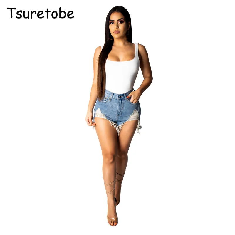 Tsuretobe Fashion Hole Short Jean Pants Women Casual Mid Waist Denim Shorts Lady High Quality Sexy Mini Short Jean Pants Female
Tsuretobe Fashion Hole Short Jean Pants Women Casual Mid Waist Denim Shorts Lady High Quality Sexy Mini Short Jean Pants Female