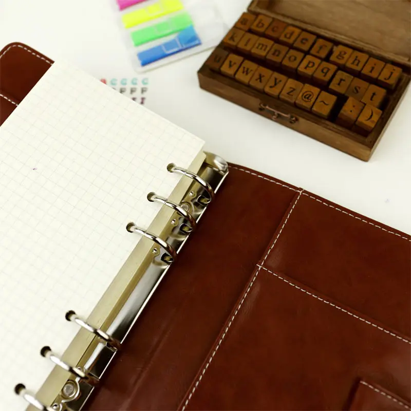 Yiwi Vintage Retro Planner A5 A6 Pu Leather personal diary Notebook with 25mm Dia Ring office & school supplies
Yiwi Vintage Retro Planner A5 A6 Pu Leather personal diary Notebook with 25mm Dia Ring office & school supplies