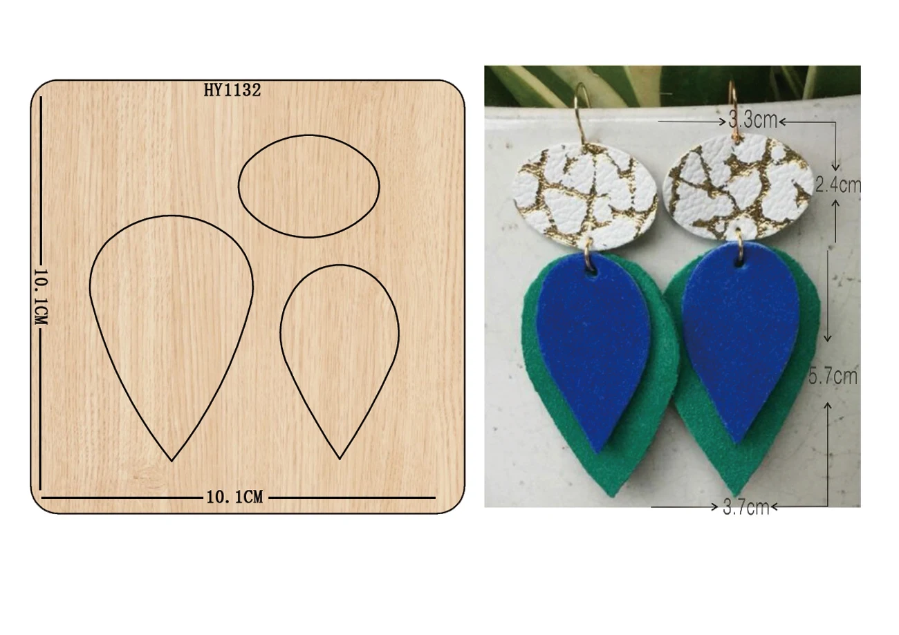 earrings cutting dies 2019 die cut & wooden dies Suitable for common die cutting machines on the marke
earrings cutting dies 2019 die cut & wooden dies Suitable for common die cutting machines on the marke