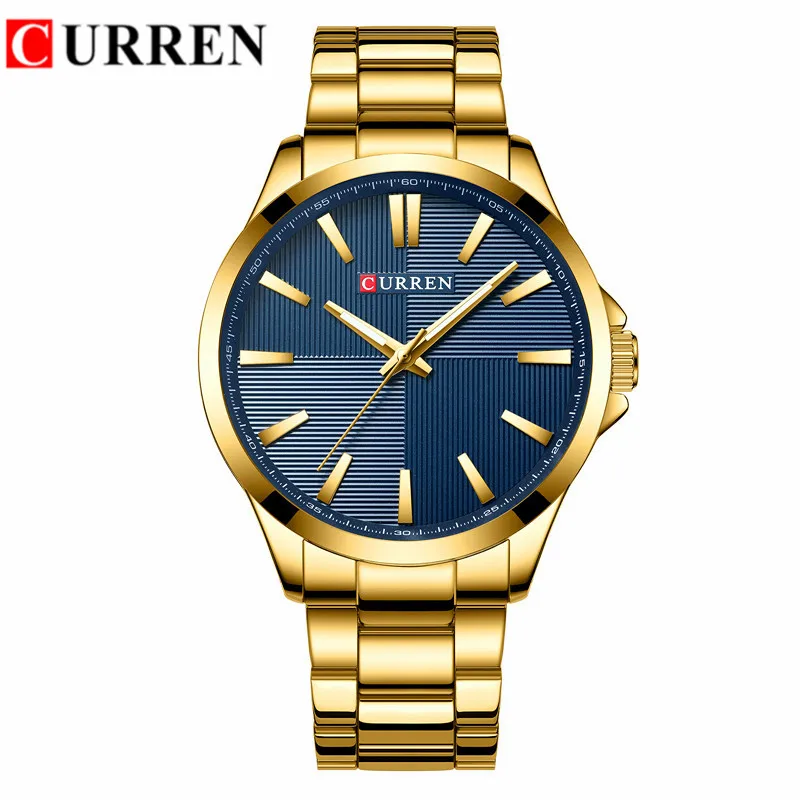 Новинка мужские кварцевые часы Curren от ведущего бренда Роскошные модные
