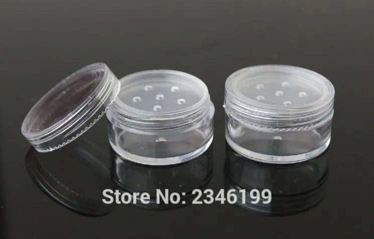 8G 50pcs/lot 100pcs/lot Plastic Empty Loose Powder Case With Sifter, DIY Clear Cosmetic Powder Refollable Box With Screw Cap
8G 50pcs/lot 100pcs/lot Plastic Empty Loose Powder Case With Sifter, DIY Clear Cosmetic Powder Refollable Box With Screw Cap