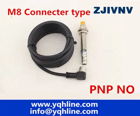 5PCS M8 Connector type proximity switch normally open inductive sensor PNP NO DC 3 wires high quality sensor with plug
5PCS M8 Connector type proximity switch normally open inductive sensor PNP NO DC 3 wires high quality sensor with plug
