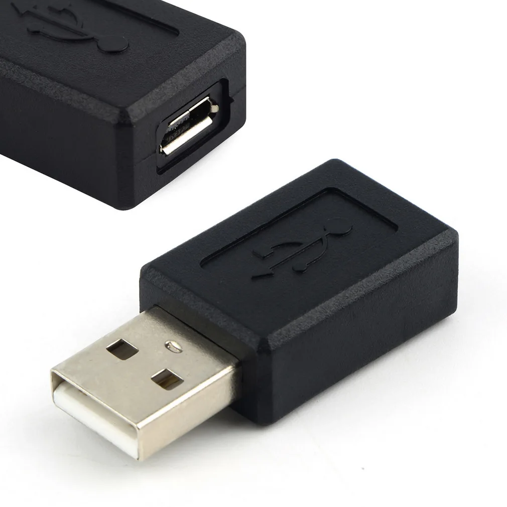 Фото Высокая Скорость USB 2 0 Male к микро usb Female контактный разъем адаптера конвертера