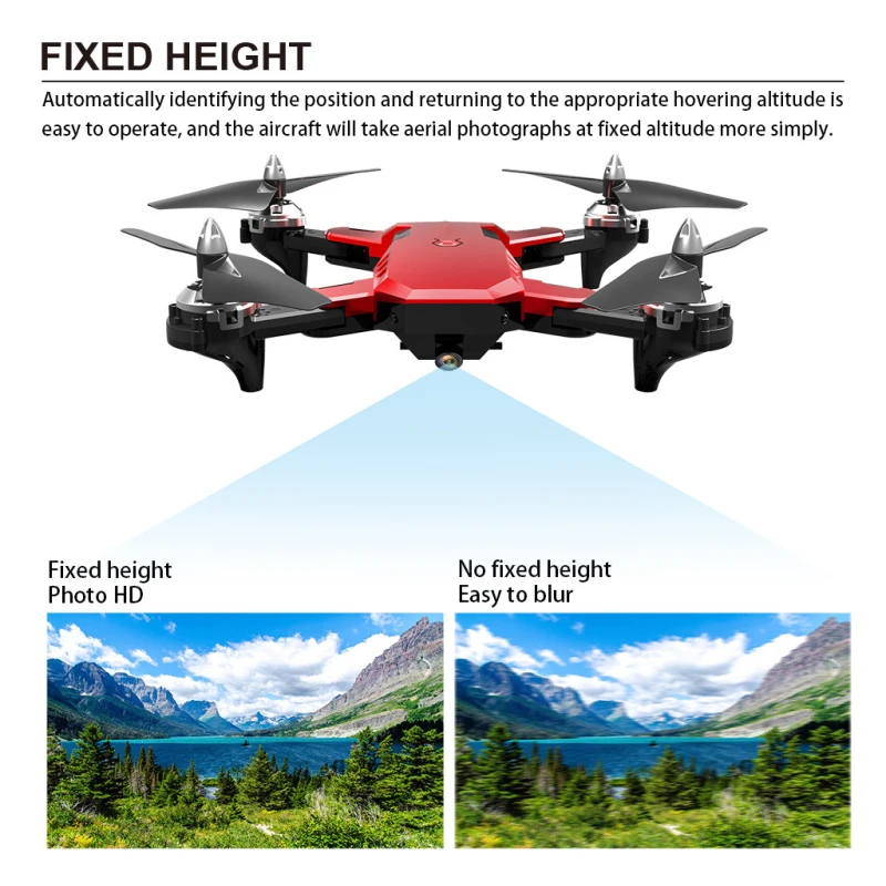 New Foldable WIFI FPV RC Drone CS7 CS-7 2.4Ghz With 1080P HD Camera Remote Control RC Quadcopte Selfie Drone with 3pcs battery
New Foldable WIFI FPV RC Drone CS7 CS-7 2.4Ghz With 1080P HD Camera Remote Control RC Quadcopte Selfie Drone with 3pcs battery