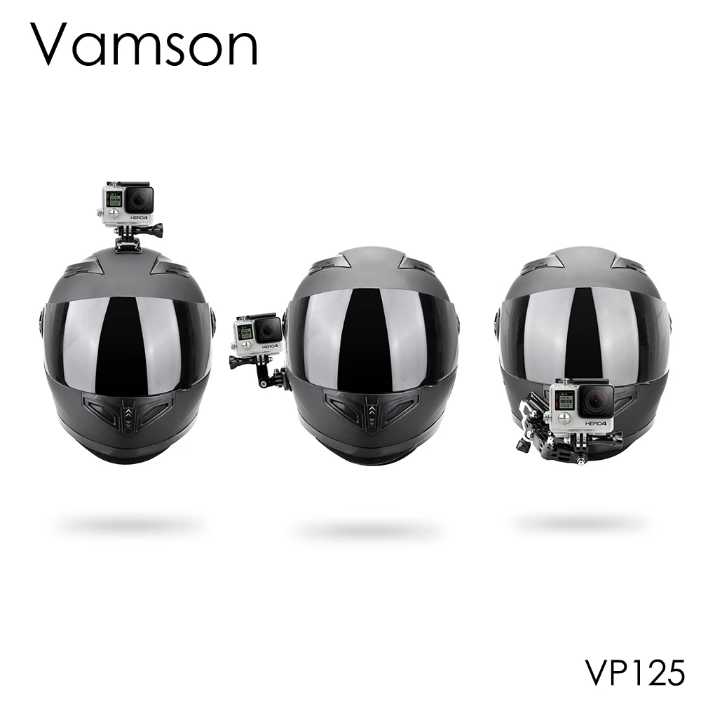 Vamson Helmet Accessories for Gopro Hero 6 5 4 3Set Kit Helmet Curved Adhesive Side Mount Adapter for Xiaomi YI for SJCAM VP125C
Vamson Helmet Accessories for Gopro Hero 6 5 4 3Set Kit Helmet Curved Adhesive Side Mount Adapter for Xiaomi YI for SJCAM VP125C