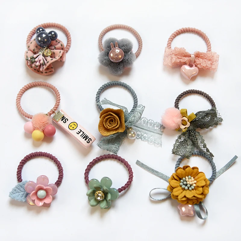 2019 Fashion Girls Candy Floral Colors Nylon Rubber Bands Children Safe Elastic Hair Bands Ponytail Holder Kid Hair Accessories
2019 Fashion Girls Candy Floral Colors Nylon Rubber Bands Children Safe Elastic Hair Bands Ponytail Holder Kid Hair Accessories