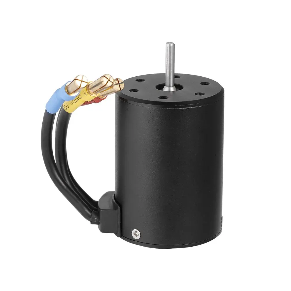 Бесплатная доставка BL3650 3900KV 5200KV бесщеточный двигатель с ЧПУ 4 полюса для RC 1/10
