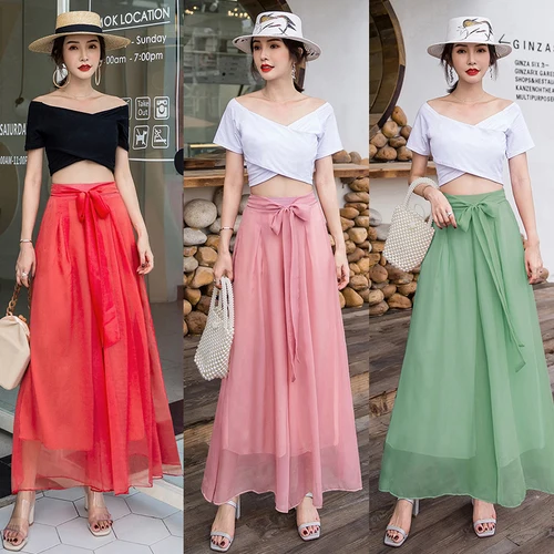 TingYiLi Wide Leg Pants Elegant High Waist Woman Pants Casual Loose Holiday Beach Palazzo Pants
TingYiLi Wide Leg Pants Elegant High Waist Woman Pants Casual Loose Holiday Beach Palazzo Pants