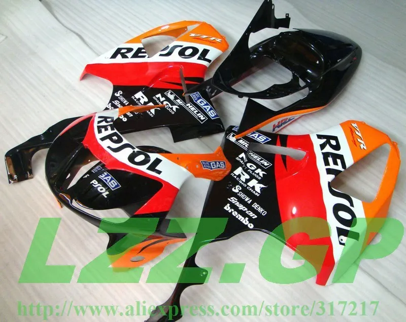 100%NEW Red Black Orange REPSOL VTR1000 SP1 RC51 2000 2001 2002 2003 2004 2005 2006 Fairing Kit C3456F for Honda LZZ.GP
100%NEW Red Black Orange REPSOL VTR1000 SP1 RC51 2000 2001 2002 2003 2004 2005 2006 Fairing Kit C3456F for Honda LZZ.GP
