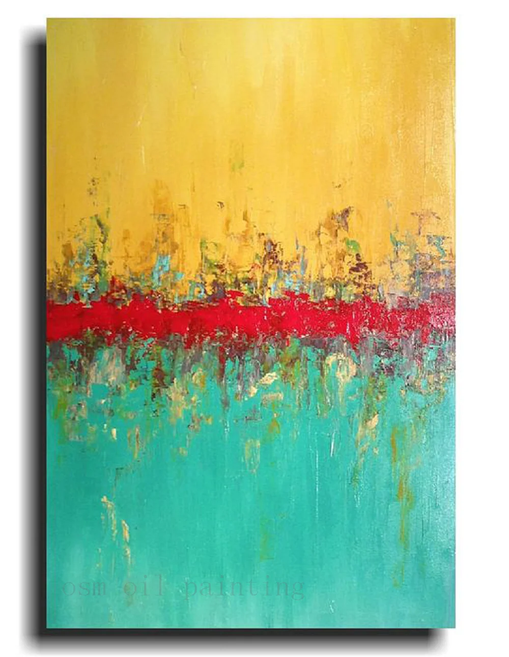 Hand Painted Modern Large Abstract Paintings Home Decorative Handmade Calligraphy Wall Art Color Knife Oil Paintings on Canvas
Hand Painted Modern Large Abstract Paintings Home Decorative Handmade Calligraphy Wall Art Color Knife Oil Paintings on Canvas