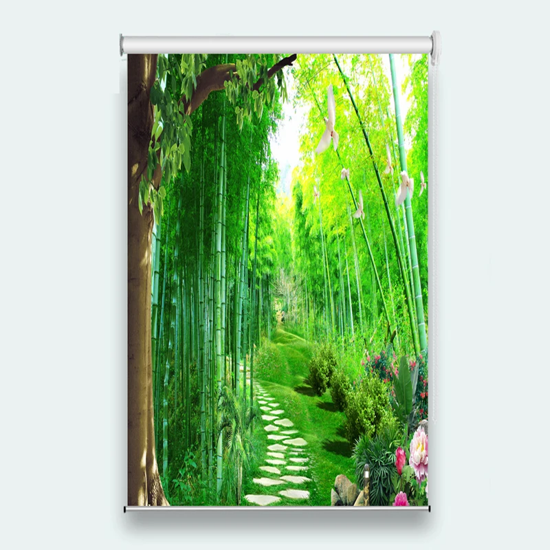 3D stereoscopic roller blinds for living room bedroom landscape Roller Blinds roller shutters for window
3D stereoscopic roller blinds for living room bedroom landscape Roller Blinds roller shutters for window