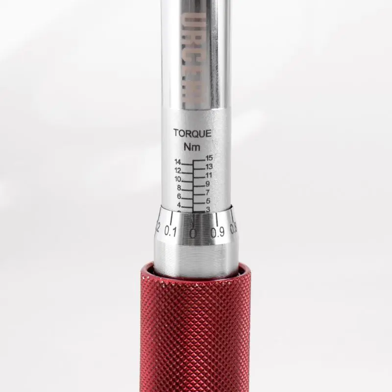 1/4" 2-15Nm Drive Click Torque Wrench Hand Spanner + 9 Socket Bits + Box Set Bike Bicycle Tool
1/4" 2-15Nm Drive Click Torque Wrench Hand Spanner + 9 Socket Bits + Box Set Bike Bicycle Tool