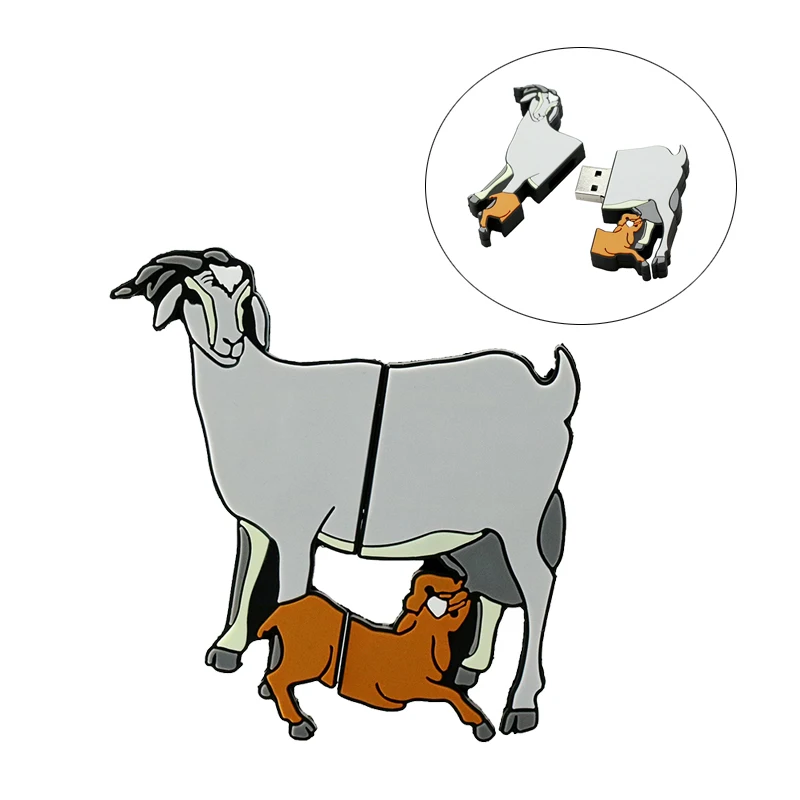 Hot Sale Cartoon Antelope Sheep USB Flash Drive Goat Pen Drive 4GB 8G 16GB 32GB Flash Memory Stick Storage Mini U disk Pen Drive
Hot Sale Cartoon Antelope Sheep USB Flash Drive Goat Pen Drive 4GB 8G 16GB 32GB Flash Memory Stick Storage Mini U disk Pen Drive