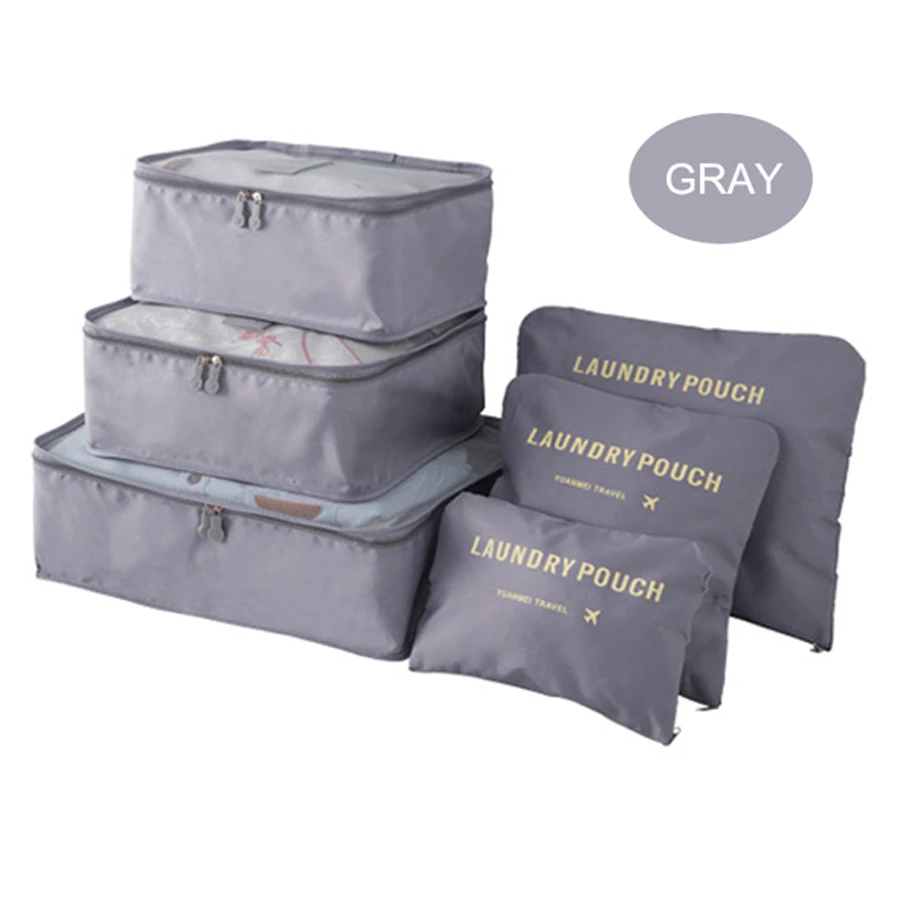 6pcs/Set Travel Storage Bag Set For Clothes Tidy Organizer Pouch Suitcase Home Closet Divider container Organiser Cube Bag
6pcs/Set Travel Storage Bag Set For Clothes Tidy Organizer Pouch Suitcase Home Closet Divider container Organiser Cube Bag