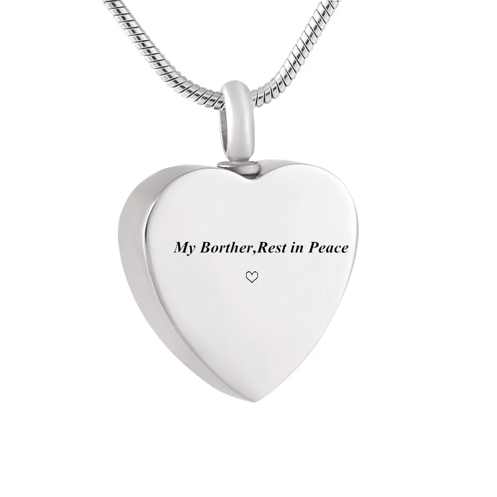 Custom Heart Ashes Urn Pendant My Mum/Dad/Grandma/Grandpa Rest in Peace Memorial Jewelry for Their Ashes Remaining
Custom Heart Ashes Urn Pendant My Mum/Dad/Grandma/Grandpa Rest in Peace Memorial Jewelry for Their Ashes Remaining