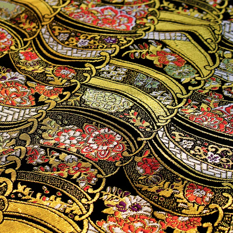 CF528 1meter The Waves Jacquard Nishijin Brocade Fabric Chinese Qipao Cheongsam/Japanese Kimono Clothing Fabric DIY Sewing Cloth
CF528 1meter The Waves Jacquard Nishijin Brocade Fabric Chinese Qipao Cheongsam/Japanese Kimono Clothing Fabric DIY Sewing Cloth