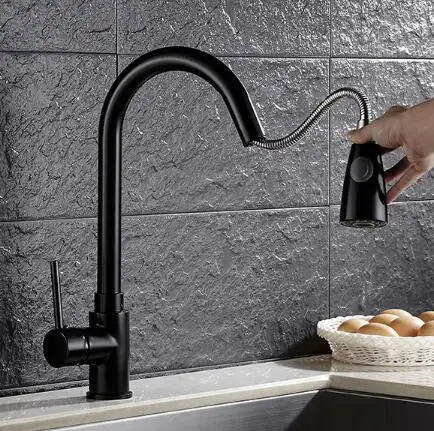 Free Shipping Luxury Black Pull Down Kitchen Faucet New Arrival Solid Brass Swivel Pull Out Spray Sink Mixer Tap Water tap
Free Shipping Luxury Black Pull Down Kitchen Faucet New Arrival Solid Brass Swivel Pull Out Spray Sink Mixer Tap Water tap