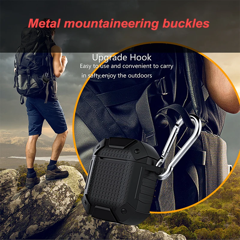 For Apple Airpods Armor Case Shockproof Full Protection Bluetooth Wireless Earphone Case For Airpods Case Accessories
For Apple Airpods Armor Case Shockproof Full Protection Bluetooth Wireless Earphone Case For Airpods Case Accessories