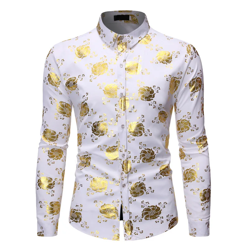 White Floral Shirt Men Slim Fit Business Social Shirt 2021 Spring Autumn New Long Sleeve Mens Shirts Wedding Stage Wear Shirts
White Floral Shirt Men Slim Fit Business Social Shirt 2021 Spring Autumn New Long Sleeve Mens Shirts Wedding Stage Wear Shirts