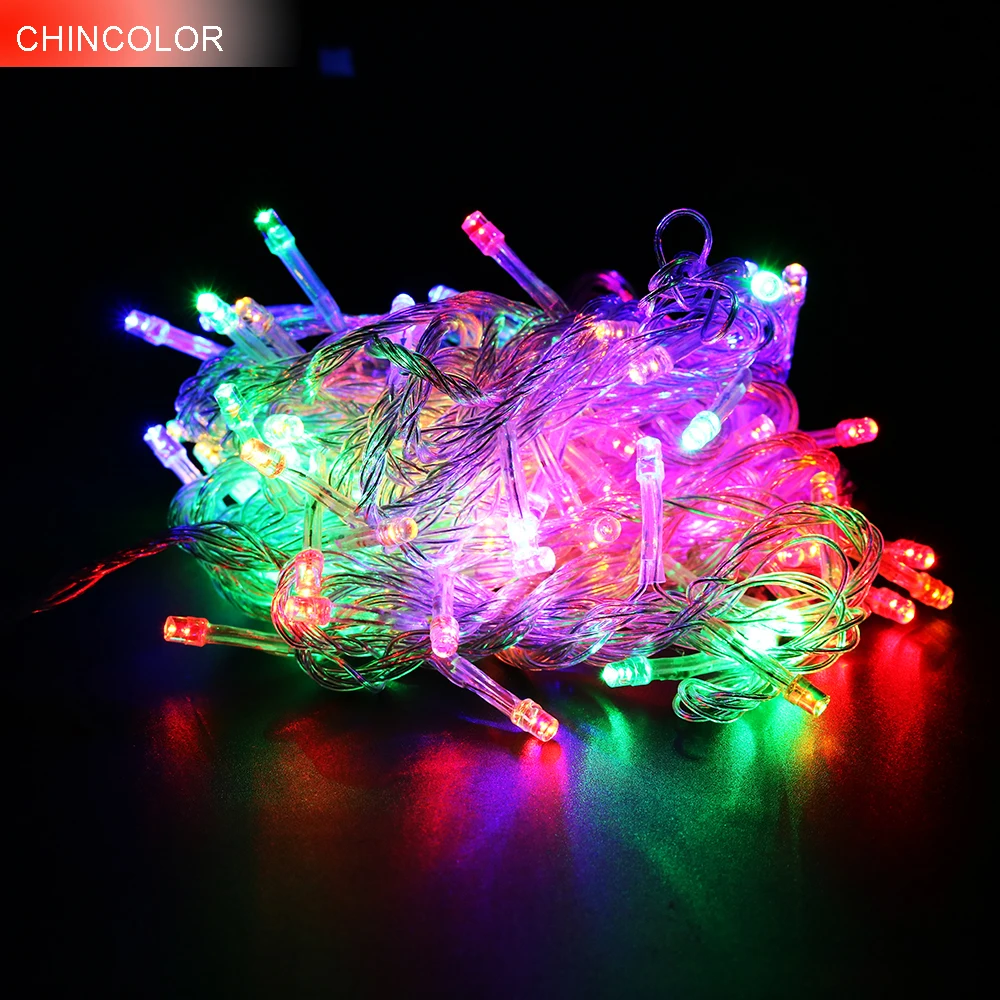 Led String lights 10M 100 Led AC220V / 110V EU plug 9 option for Party Garden Holiday Outdoor Decoration Fairy light in stock L
Led String lights 10M 100 Led AC220V / 110V EU plug 9 option for Party Garden Holiday Outdoor Decoration Fairy light in stock L