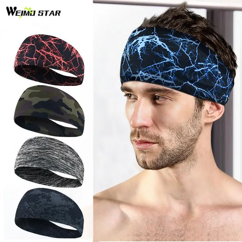 Non-slip Cycling Headband Men bandana Outdoor Sport Riding Running Headwear Breathable Fitness MTB Bicycle Hairband
Non-slip Cycling Headband Men bandana Outdoor Sport Riding Running Headwear Breathable Fitness MTB Bicycle Hairband